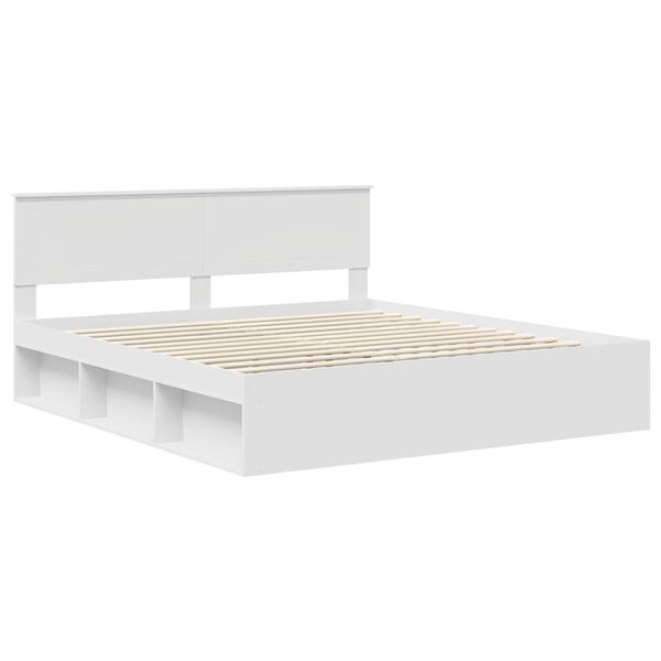 vidaXL Estructura de cama 180 x 200 cm Madera de pino macizo