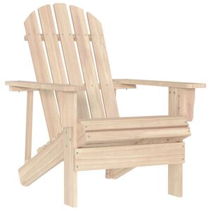 vidaXL Silla de jard&iacute;n Adirondack madera maciza de abeto