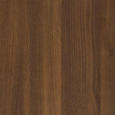 vidaXL Mueble zapatero madera contrachapada marrón roble 75x35x45 cm