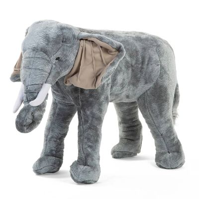 CHILDHOME Elefante de pie gris 77x33x55 cm