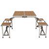 Outwell Mesa de camping plegable Dawson bamb&uacute;