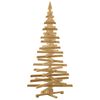 vidaXL &Aacute;rboles de Navidad Marr&oacute;n 180 cm Madera maciza de pino