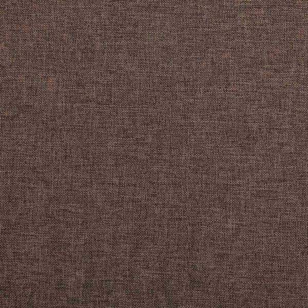 vidaXL Cortinas opacas ganchos look de lino 2 pzs gris taupe140x245cm