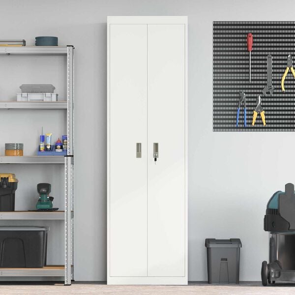 vidaXL Armario de almacenamiento 2 pcs 60 x 40 x 200 cm