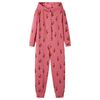 vidaXL Mono infantil con capucha rosa viejo 104