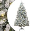 vidaXL &Aacute;rbol de Navidad artificial 240 cm 300 LED Blanco C&aacute;lido