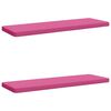 vidaXL Cojines para banco de 2 piezas VUGHT 2 uds. 100% Poli&eacute;ster Rosa