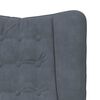 vidaXL sillón Gris oscuro 63 x 67 x 94 cm Terciopelo
