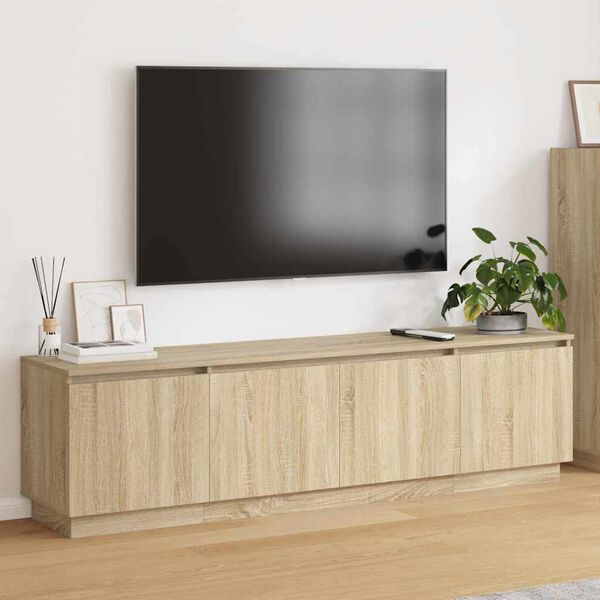 vidaXL Gabinete de TV Roble Sonoma 180 x 38 x 49 cm