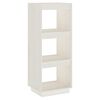 vidaXL Estanter&iacute;a/divisor de espacios madera pino blanco 40x35x103 cm