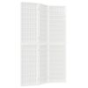 vidaXL Biombo plegable con 3 paneles estilo japon&eacute;s blanco 120x170 cm