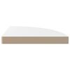 vidaXL Estante flotante de pared 2 uds MDF blanco brillo 35x35x3,8 cm