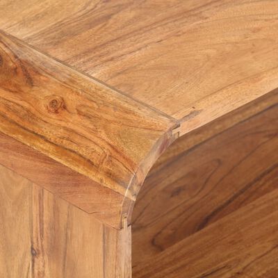 vidaXL Mesa de centro madera maciza de acacia 90x50x30 cm
