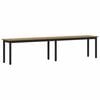 vidaXL Banco Roble artisan 200 x 35 x 45 cm Madera de ingenier&iacute;a