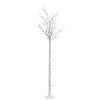vidaXL &Aacute;rbol de Navidad LED blanco fr&iacute;o sauce interior exterior 2,2 m