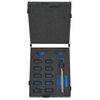 vidaXL Set de fresas para punto de soldadura 13 piezas HSS