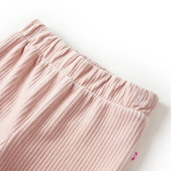 Pantal&oacute;n infantil pana rosa claro 140