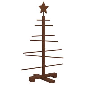 vidaXL &Aacute;rbol de Navidad de madera KOTKA 75 cm