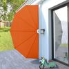 vidaXL Toldo lateral plegable terraza color terracota 200 cm