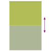 vidaXL Estor Enrollable Opaco hojas verde 145x230cm Tela Ancho 141,6cm