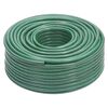 vidaXL Manguera de jard&iacute;n PVC verde 0,5" 100 m