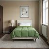 vidaXL Edred&oacute;n de Invierno Acolchado Verde 135 x 200 cm Microfibra