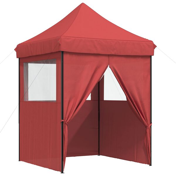 vidaXL Carpa de Fiesta Burdeos 200 x 200 x 306 cm Tela Oxford