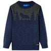vidaXL Jersey de punto infantil azul marino 92