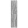 vidaXL Armario de madera contrachapada gris Sonoma 100x50x200 cm