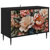vidaXL Mueble de TV BORNE 69 x 33 x 50,5 cm Roble Negro
