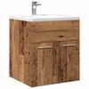 vidaXL Mueble de lavabo madera de ingenier&iacute;a envejecida 41x38,5x46 cm