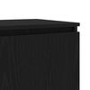 vidaXL Gabinete de TV Roble Negro 140 x 38,5 x 36 cm