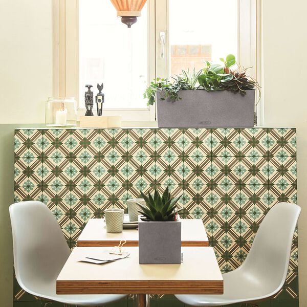 LECHUZA Jardinera BALCONERA Stone 80 ALL-IN-ONE gris