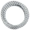 vidaXL Alambre de espino concertina acero galvanizado 300 m