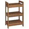 vidaXL Estante de ba&ntilde;o Natural 45 x 30 x 71 cm Madera de teca maciza