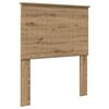 vidaXL Cabecero Roble artisan Madera de ingenier&iacute;a