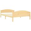 vidaXL Estructura de cama con 2 cajones madera maciza pino 160x200 cm