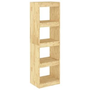 vidaXL Estanter&iacute;a divisor de espacios madera de pino 40x30x135,5 cm