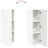 vidaXL Conjunto de mueble para TV de pared Montaje en la pared 6 pcs