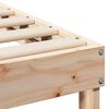 vidaXL Estructura de cama Marr&oacute;n 80 x 200 cm Madera de pino macizo