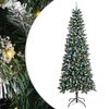 vidaXL &Aacute;rbol de Navidad artificial Verde 240 cm PVC, Pl&aacute;stico y Acero