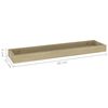 vidaXL Estantes de pared Loggia 2 uds color roble MDF 60x15x4 cm