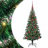 vidaXL &Aacute;rbol de Navidad Artificial Preiluminado Verde 120 cm
