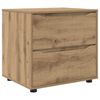 vidaXL Armario de almacenamiento Roble artesanal 60 x 48 x 57 cm