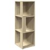vidaXL Mueble de esquina madera de ingenier&iacute;a roble Sonoma 33x33x100cm