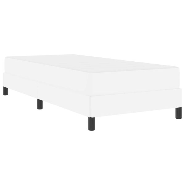 vidaXL Estructura de cama con colch&oacute;n Puro 90 x 190 cm tela