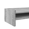 vidaXL Soporte de pantalla madera ingenier&iacute;a gris Sonoma 100x24x16 cm