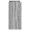 vidaXL Aparador de madera de ingenier&iacute;a gris Sonoma 73,5x35x75 cm
