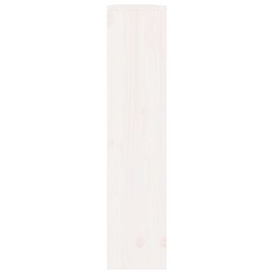 vidaXL Cubierta de radiador madera maciza de pino blanco 169x19x84 cm