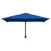 vidaXL Parasol de jardín Azul y Negro 248.5 x 247.5 x 160 cm
